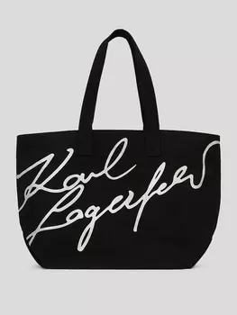 Сумка-шоппер Karl Lagerfeld, черный