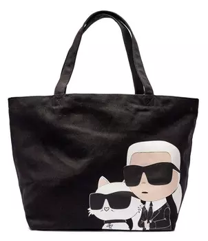 Сумка-шоппер Karl Lagerfeld, черный