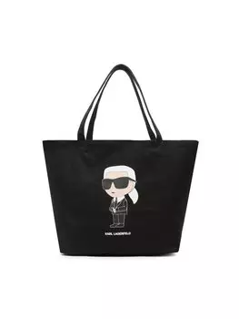 Сумка-шоппер KARL LAGERFELD, черный