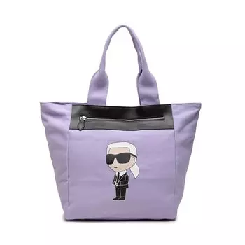 Сумка-шоппер KARL LAGERFELD, фиолетовый