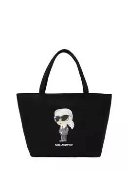 Сумка шоппер Karl Lagerfeld IKON, черный