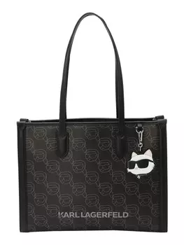Сумка-шоппер Karl Lagerfeld Ikon, черный