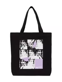 Сумка-шоппер KARL LAGERFELD JEANS, черный