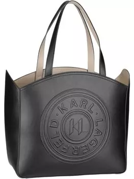 Сумка шоппер Karl Lagerfeld K/Circle LG Tote Patch, черный