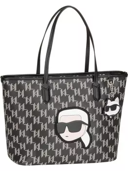 Сумка-шоппер Karl Lagerfeld K/Ikonik 20 Mono CC LG Tote, черный