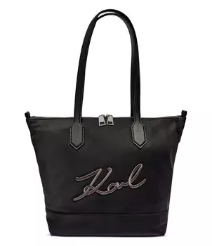 Сумка-шоппер Karl Lagerfeld k/signature, черный