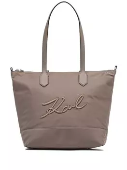 Сумка-шоппер Karl Lagerfeld K/Signature, серый