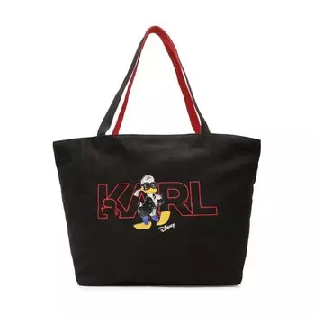 Сумка-шоппер KARL LAGERFELD, красный