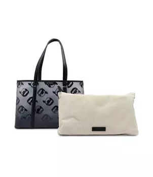 Сумка-шоппер Karl Lagerfeld + marsupio, прозрачный