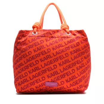 Сумка-шоппер KARL LAGERFELD, розовый