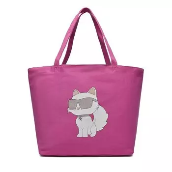 Сумка-шоппер KARL LAGERFELD, розовый