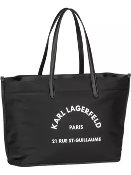Сумка шоппер Karl Lagerfeld RSG Nylon MD Tote, черный