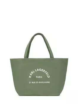 Сумка-шоппер Karl Lagerfeld Rue St-Guillaume, хаки