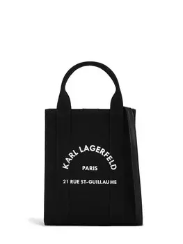 Сумка шоппер Karl Lagerfeld Shopper Rue St-Guillaume Square, черный
