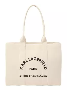 Сумка шоппер Karl Lagerfeld Shopper Rue St-Guillaume, светло-бежевый
