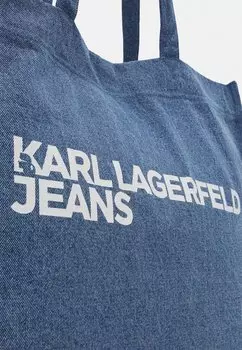 Сумка-шоппер Karl Lagerfeld, синий