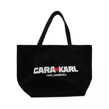 Сумка-Шоппер Klxcd Karl Lagerfeld, черный