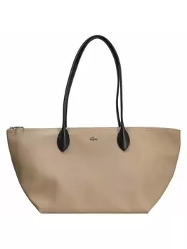 Сумка-шоппер Lacoste L1212 Concept Athena 14 30 cm, цвет eco sand noir