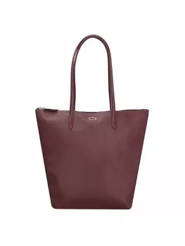 Сумка-шоппер Lacoste L1212 Concept vertical L 35 cm, цвет expresso