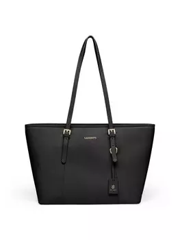 Сумка-шоппер Lazarotti Leder 35 cm, черный