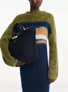 Сумка-шоппер Le Roseau L Longchamp, синий