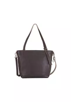 Сумка-шоппер Levanto кожаная 36 см Mywalit, цвет Bosco