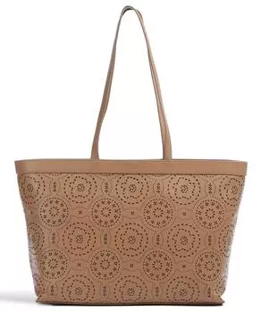 Сумка-шоппер Libetie из воловьей кожи Ted Baker, коричневый