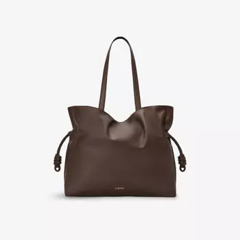 Сумка шоппер Loewe Flamenco большой, коричневый