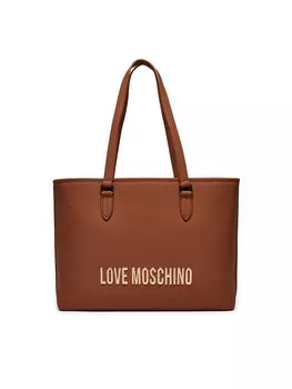 Сумка шоппер LOVE MOSCHINO, коричневый