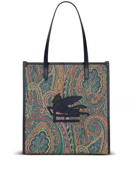 Сумка-шоппер Love Trotter ETRO среднего размера, синий