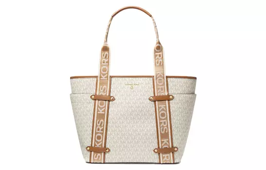 Сумка-шоппер Maeve Cotton Tote Bag, сумка для покупок, сумка через плечо, большая женская MICHAEL KORS