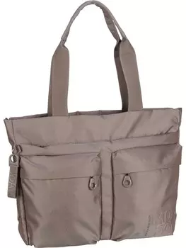 Сумка-шоппер MANDARINA DUCK, серо-коричневый