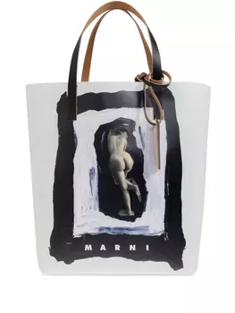 Сумка-шоппер Marni Tribeca, белый