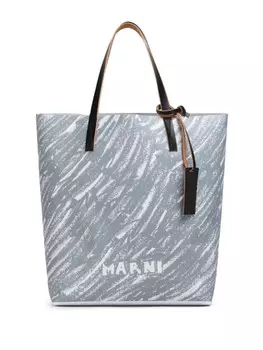 Сумка-шоппер Marni Tribeca, серебряный