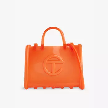 Сумка-Шоппер Melissa x telfar jelly среднего размера Melissa X Telfar, оранжевый
