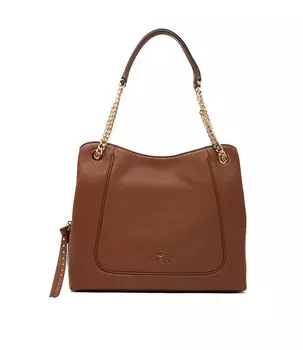 Сумка-шоппер Michael Kors chain, коричневый