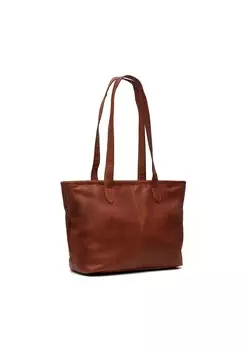 Сумка-шоппер Monza кожаная 33 см The Chesterfield Brand, цвет Cognac