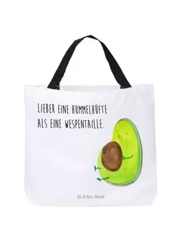 Сумка-шоппер Mr & Mrs Panda Avocado Pfeifen, белый