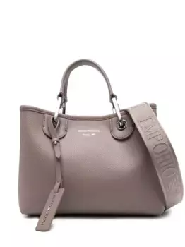 Сумка-шоппер MyEA с верхней ручкой EMPORIO ARMANI, коричневый