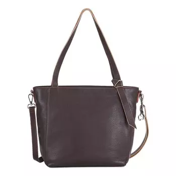 Сумка шоппер MYWALIT Levanto Tasche Leder 36см, цвет bosco