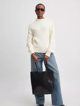 Сумка-шоппер NA-KD, черный