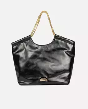 Сумка-шоппер на плечо с застежкой-молнией Gioseppo, черный