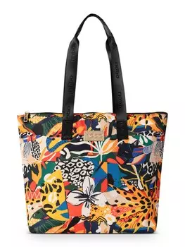 Сумка шоппер NOBO Aegean, цвет Yellow/Mixed colors