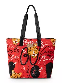 Сумка-шоппер NOBO AEGEAN, красный