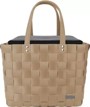 Сумка шоппер normani Flechtkorb mit groer Khltasche, цвет Frappe