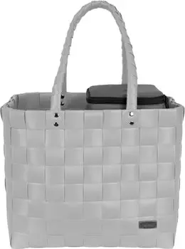 Сумка шоппер normani Flechtkorb mit kleiner Khltasche, светло-серый
