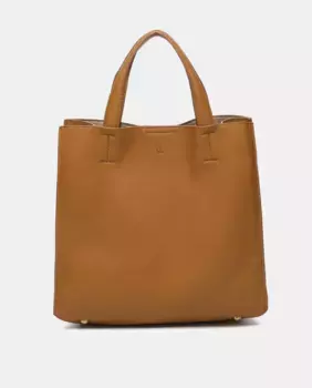 Сумка-шоппер Oceans Diary из переработанных верблюжьих материалов Abbacino, коричневый