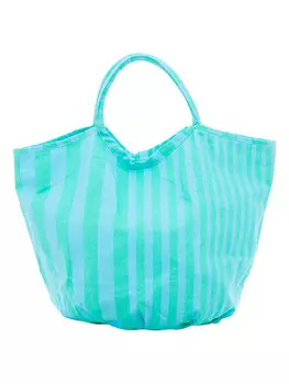 Сумка-шоппер Overbeck and Friends Lotta, цвет hellblau/grn