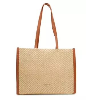 Сумка-шоппер Patrizia Pepe, кэмел