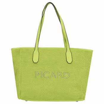 Сумка шоппер PICARD Knitwork 46см, лаймовый